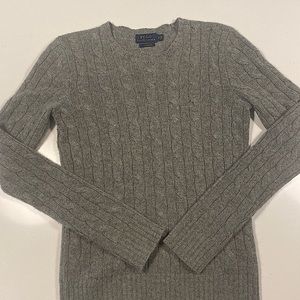 Ralph Lauren Cashmere Cable Knit Sweater